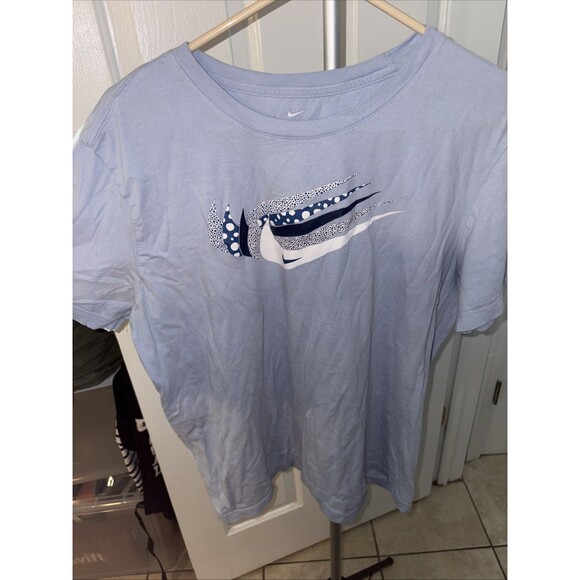 The Nike Tee Size Large Blue - Picture 1 of 5